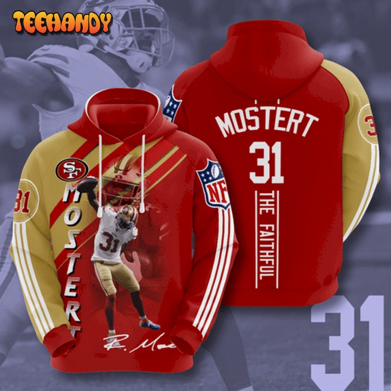 NFL San Francisco 49Ers 3D Hoodie All Over Printed Hoodie