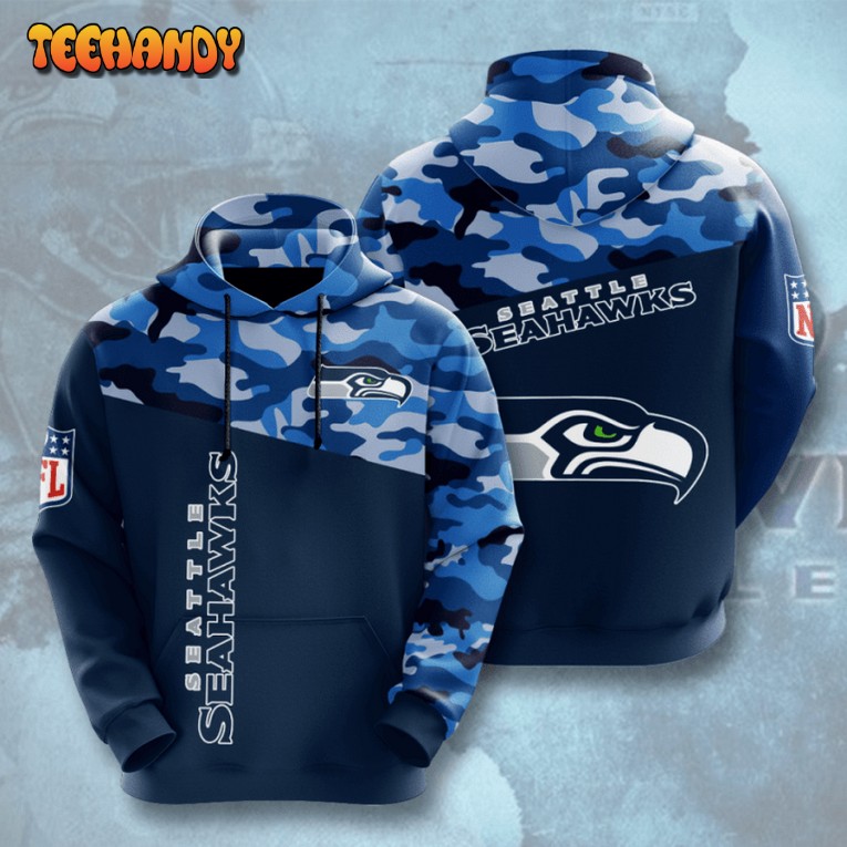 NFL Seattle Seahawks 3D Hoodie For Men For Women Hoodie