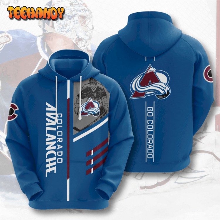 NHL Colorado Avalanche 3D Hoodie For Men For Women Hoodie