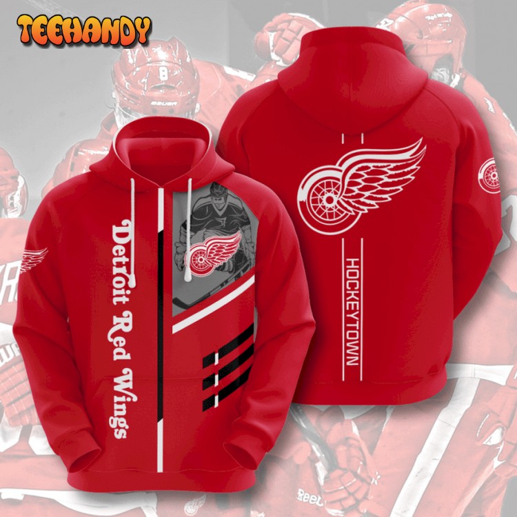 NHL Detroit Red Wings 3D Hoodie For Men For Women Hoodie