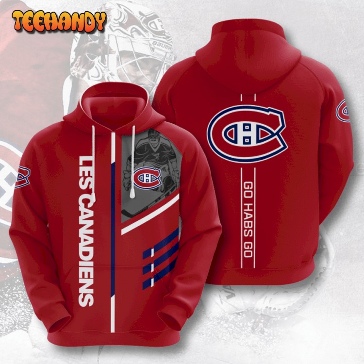 NHL Montreal Canadiens 3D Hoodie For Men For Women Hoodie