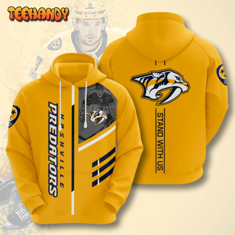 NHL Nashville Predators 3D Hoodie For Men For Women Hoodie