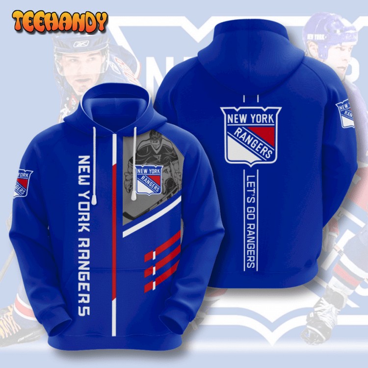 NHL New York Rangers 3D Hoodie For Men For Women Hoodie