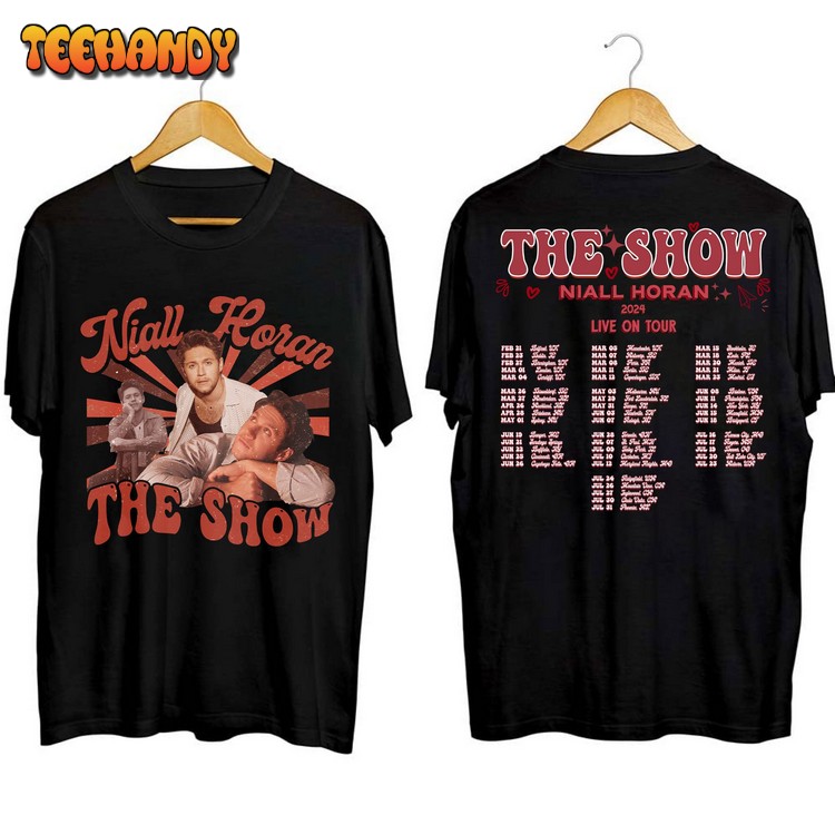 Niall Horan The Show Live On Tour 2024 T Shirt, Sweatshirt