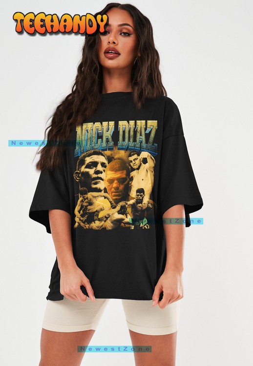 Nick Diaz T-Shirt Fighter American Professional Shirt Sweatshirt