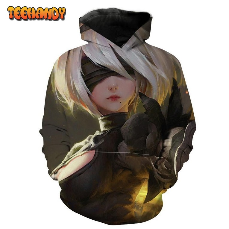 Nier Game 3D Hoodie For Men Women All Over 3D Printed Hoodie