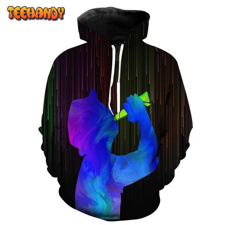 Night At The Bar 3D Hoodie For Men Women Hoodie