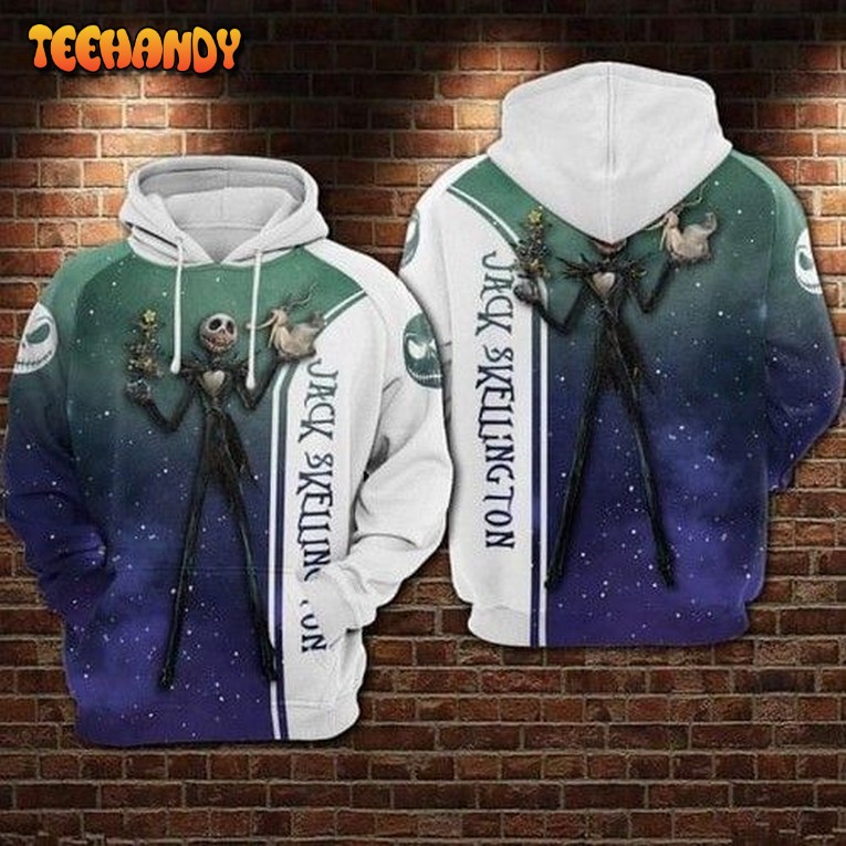 Nightmare Before Christmas Jack Skellington 3D Hoodie