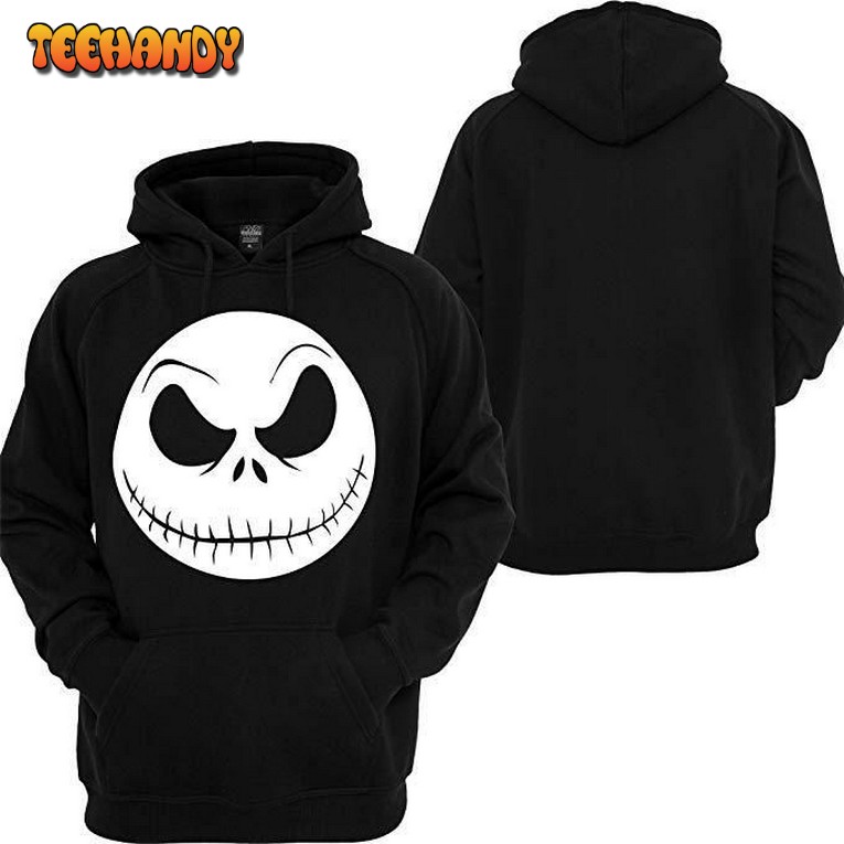 Nightmare Before Christmas Jack Skellington Face 3D Hoodie