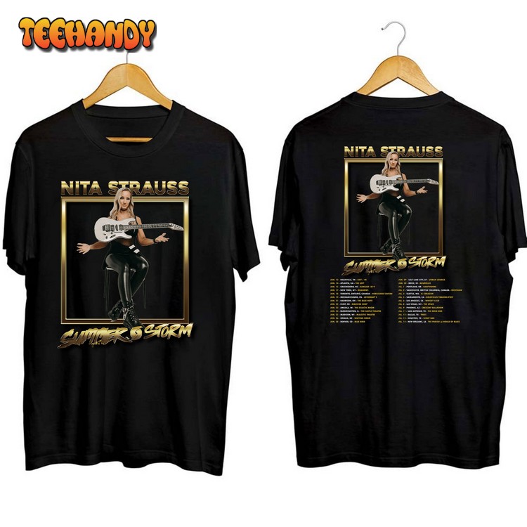 Nita Strauss Summer Storm 2023 Tour Fan T Shirt Sweatshirt