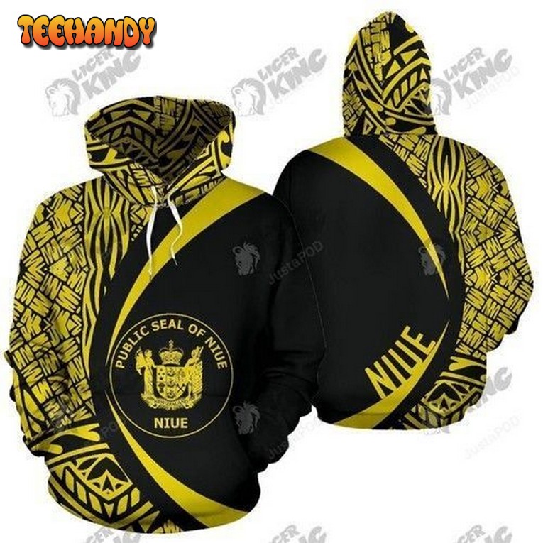 Niue Polynesian Pullover And Zip Pered Hoodies Custom 3d Hoodie