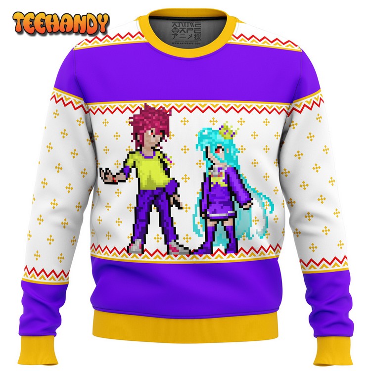 No Game No Life Sprites Ugly Christmas Sweater