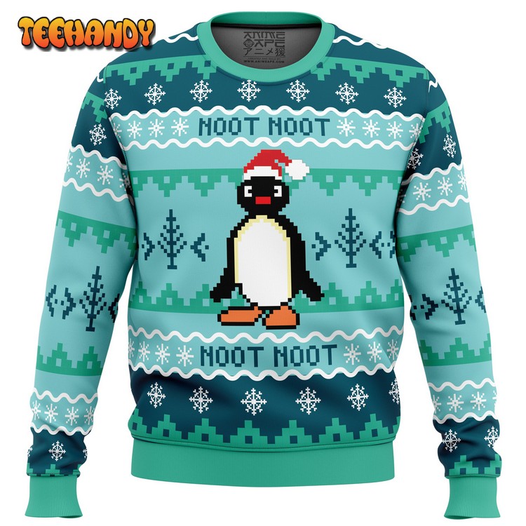 NOOT NOOT Pingu Ugly Christmas Sweater