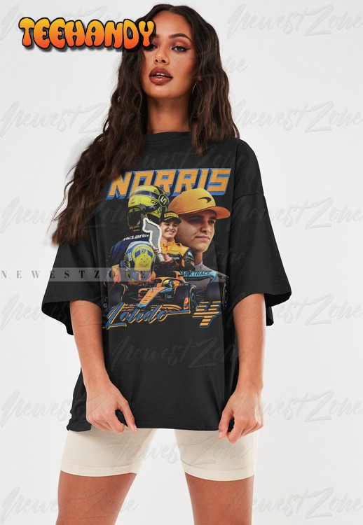 Norris Lando Driver Racing Championship Formula Racing T Shirt Sweatshirt