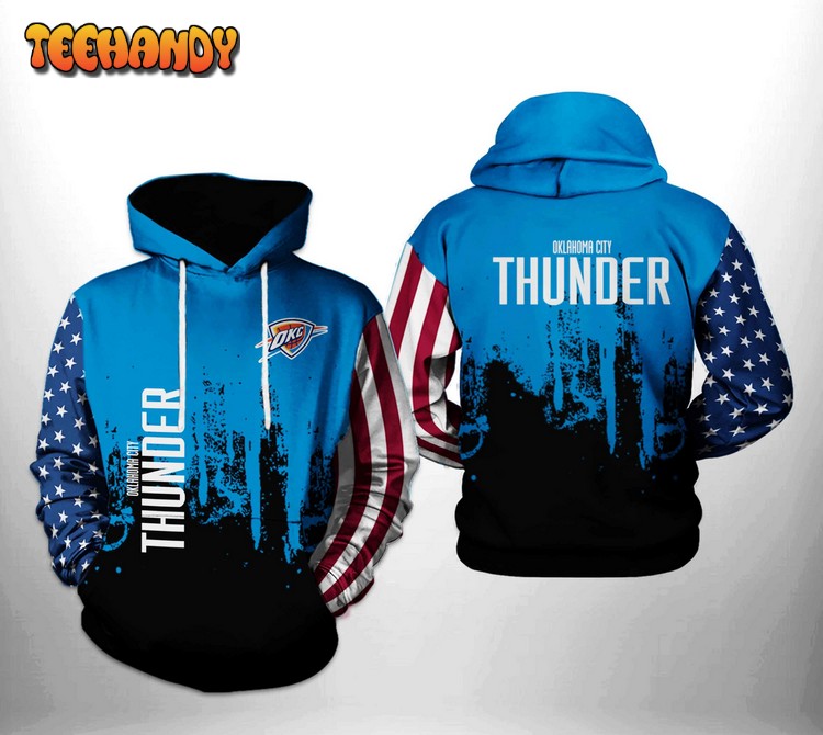 Oklahoma City Thunder NBA Team US 3D Printed Hoodie