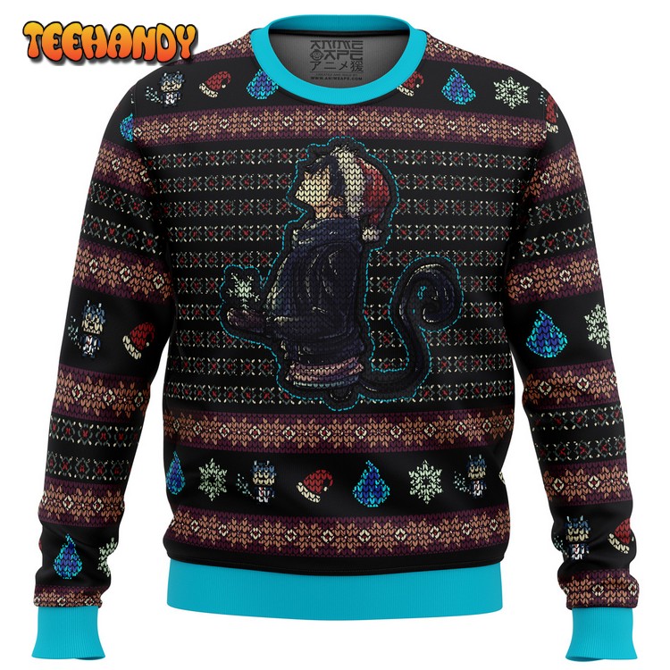 Okumura Rin Blue Exorcist Ugly Christmas Sweater