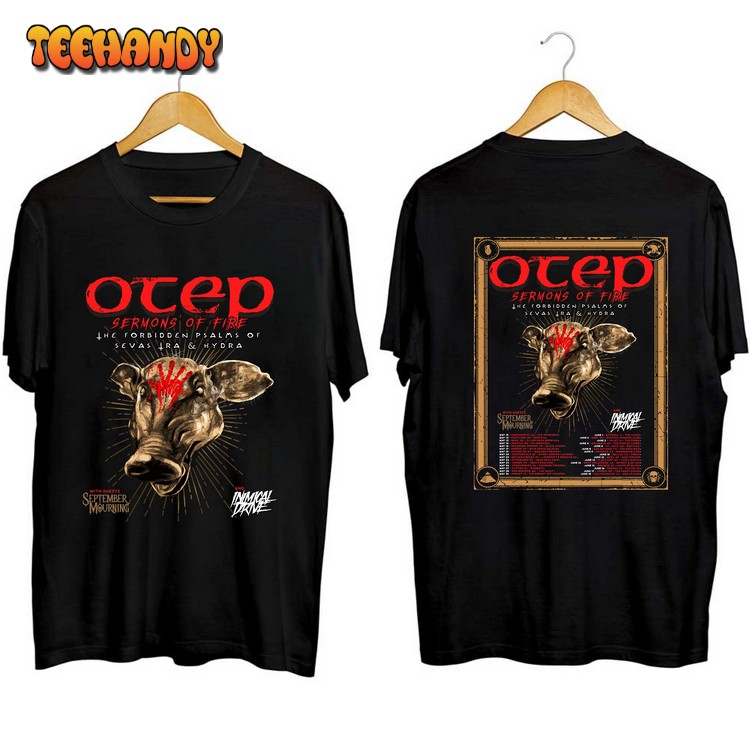 Otep Shamaya 2023 Concert Otep Shamaya Png For Fan T Shirt Sweatshirt