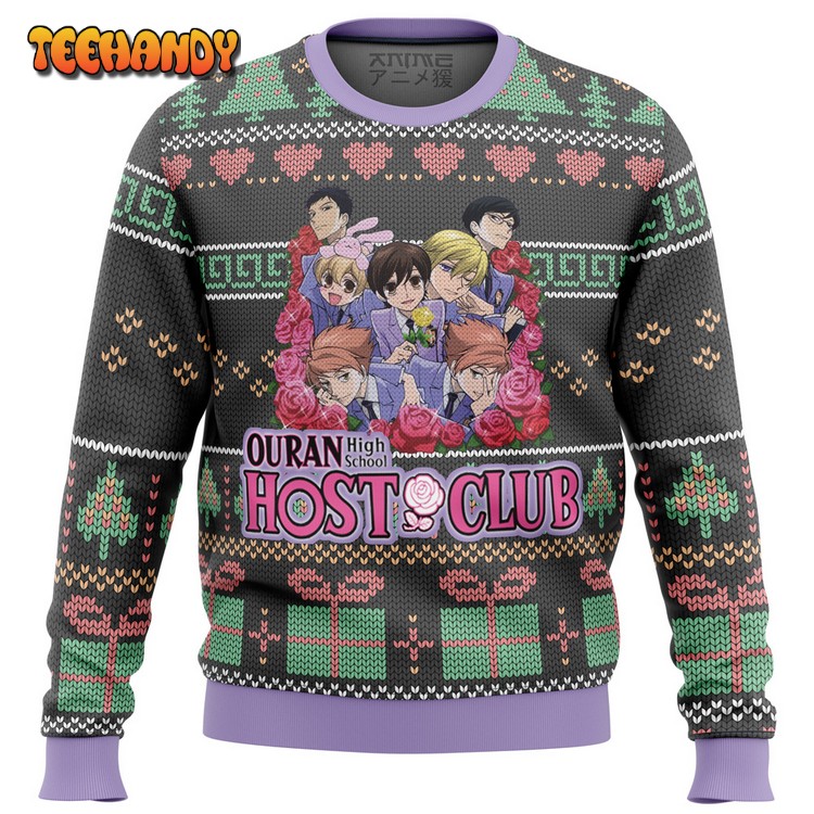 Ouran High School Alt Ugly Christmas Sweater