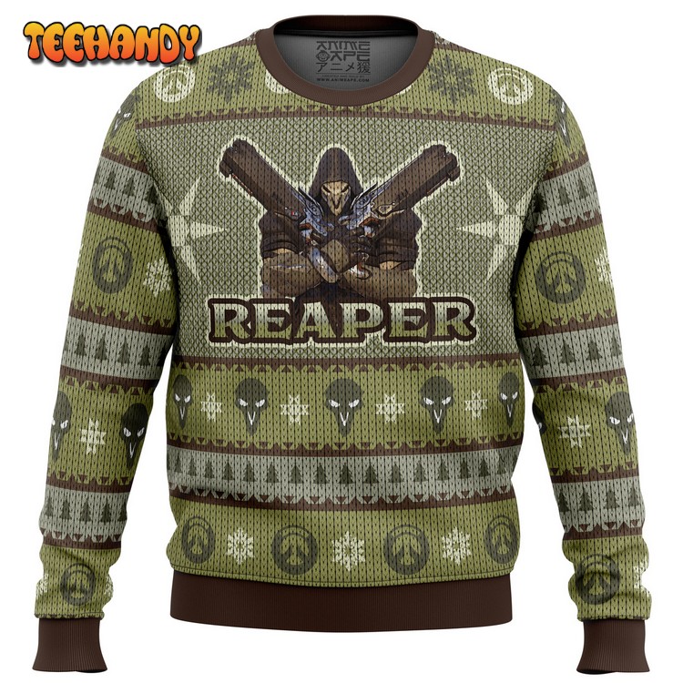 Overwatch The Reaper Ugly Christmas Sweater