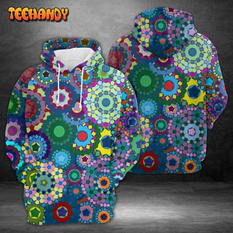 Passacaglia Mandala 3D Printed Hoodie Zipper Hoodie