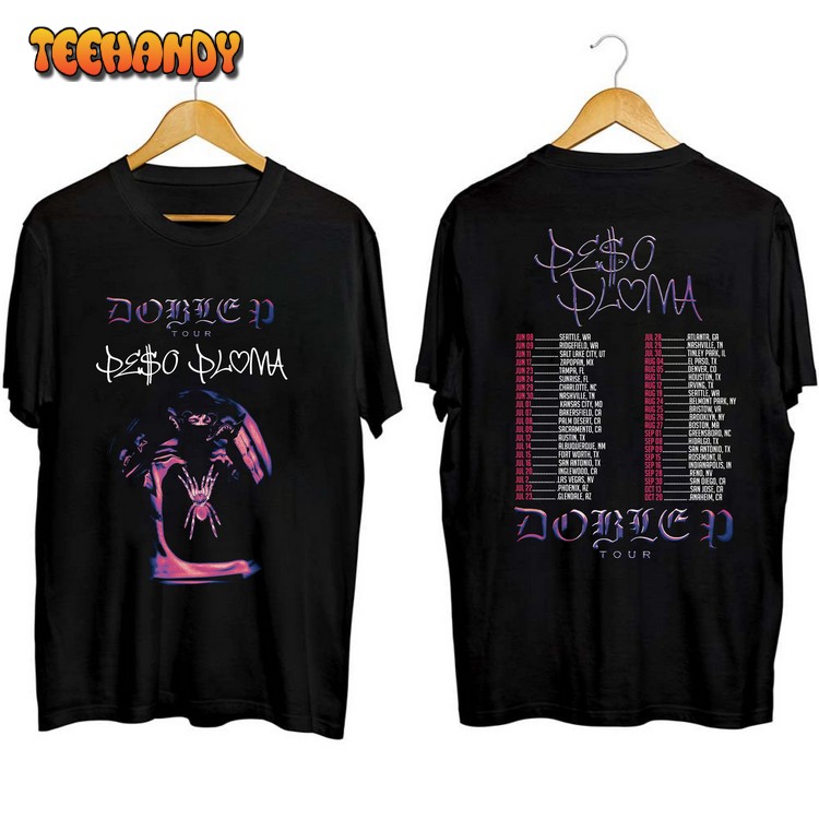 Peso Pluma Doble P Tour 2023 T Shirt Sweatshirt