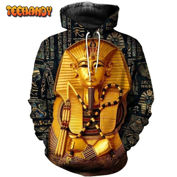 Pharaoh Tutankhamun 3D Hoodie For Men For Women Hoodie