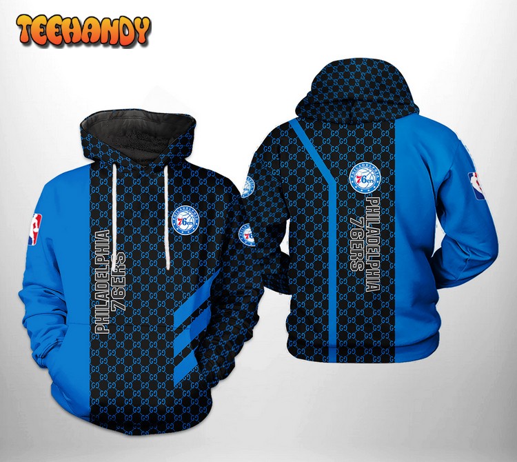 Philadelphia 76ers NBA 3D Printed Hoodie Zipper Hoodie