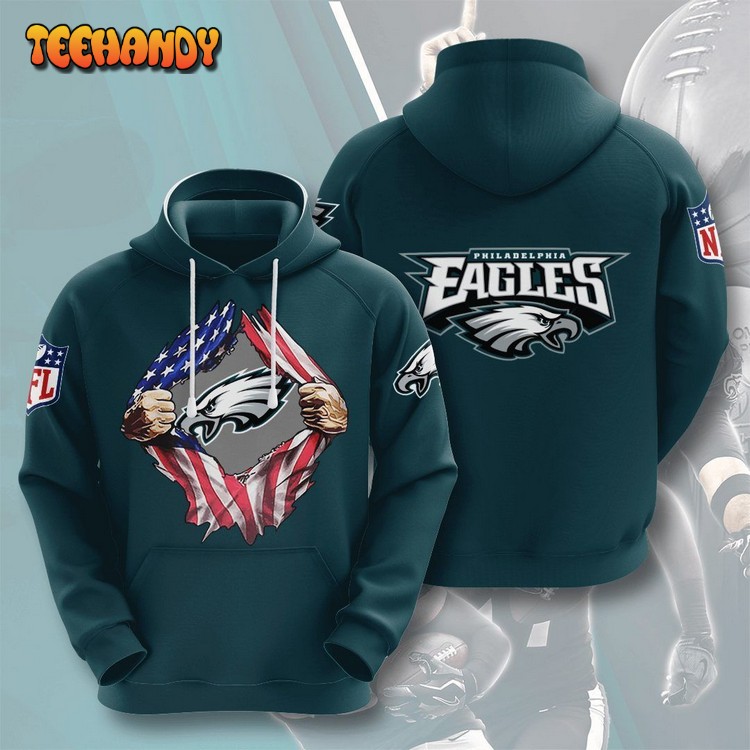 Philadelphia Eagles 3D Hoodie For Fan