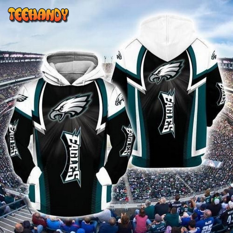 Philadelphia Eagles 3d Hoodie For Men For Women Hoodie