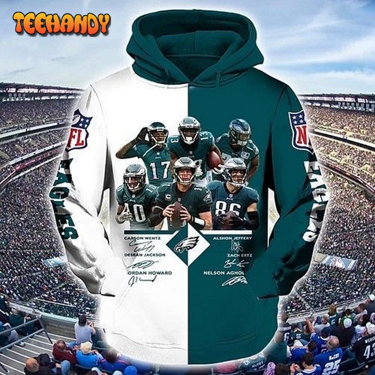 PHILADELPHIA EAGLES 3D Hoodie