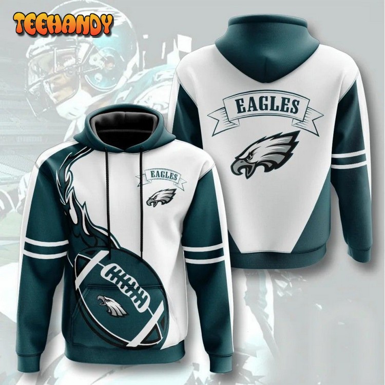 Philadelphia Eagles Pullover And Zippered Hoodies Custom 3D