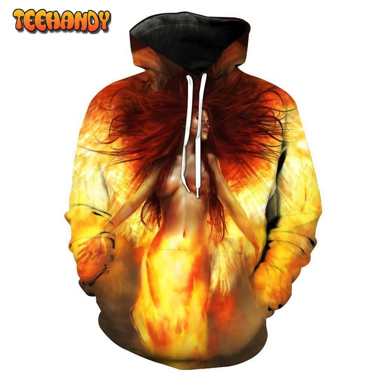 Phoenix 3D Hoodie For Men Women All Over 3D Printed Hoodie