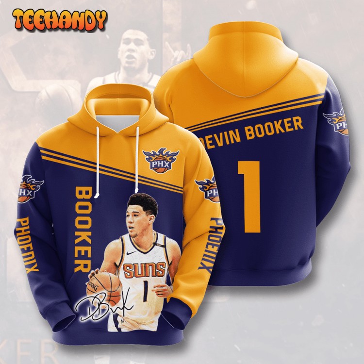 PHOENIX SUNS Devin Booker 3D Hoodie