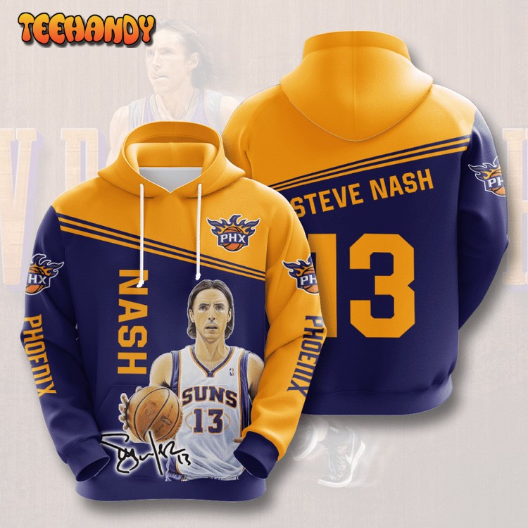 PHOENIX SUNS Steve Nash 3D Hoodie