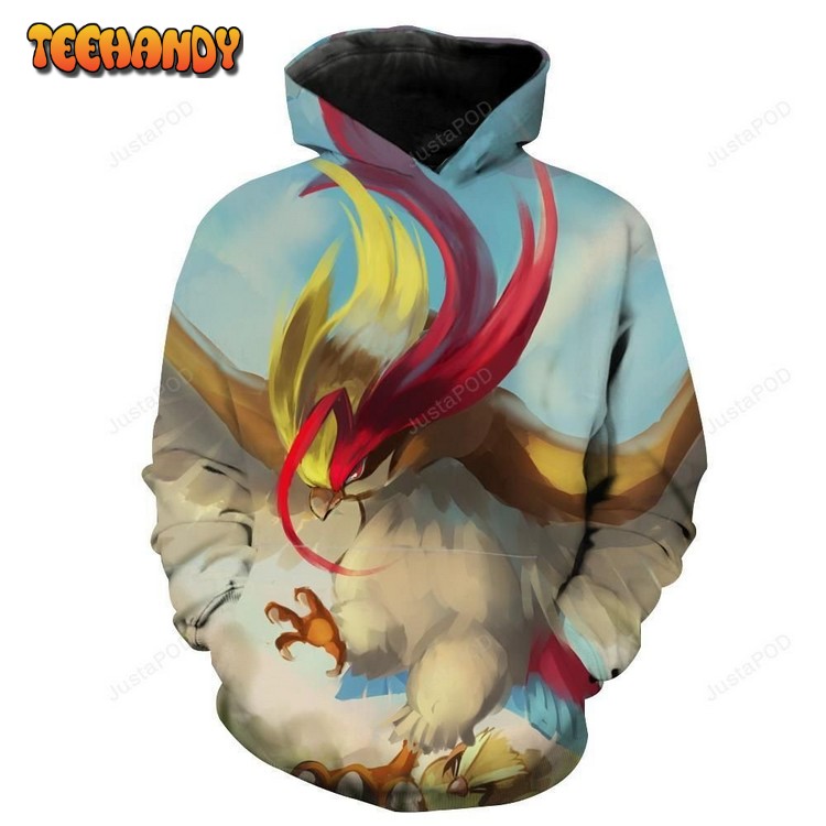 Pidgeot 3D Hoodie For Men Women All Over 3D Printed Hoodie