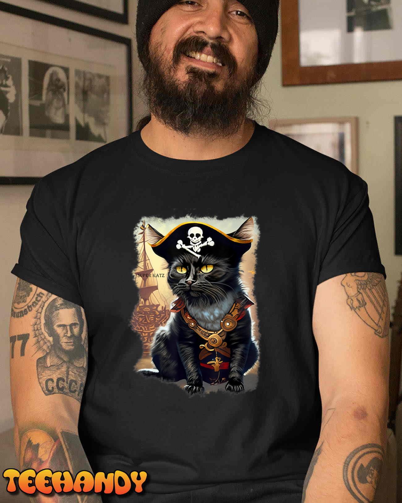 Pirate Billy Black T-Shirt