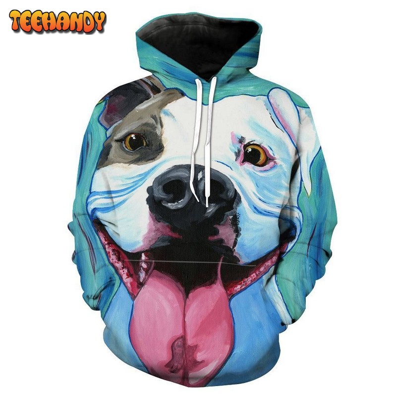 Pit Bull 3D Hoodie For Men Women All Over 3D Printed Hoodie