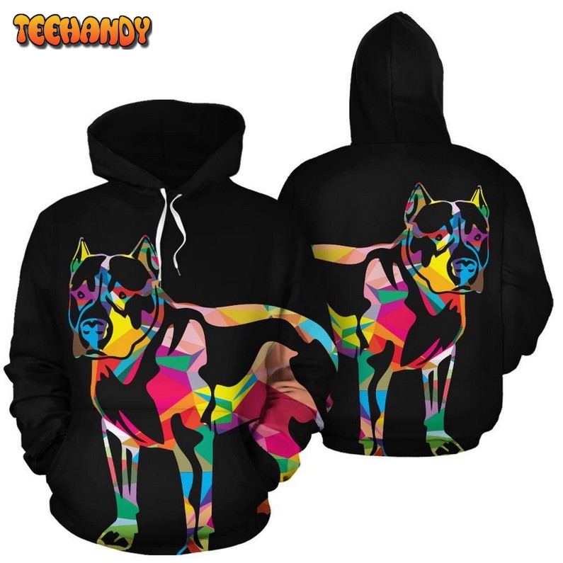 Pitbull Inspired 3D Hoodie For Men For Women All Over Hoodie