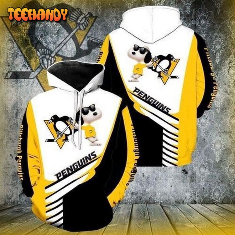 Pittsburgh Penguins Graphic Printed 3D Hoodie