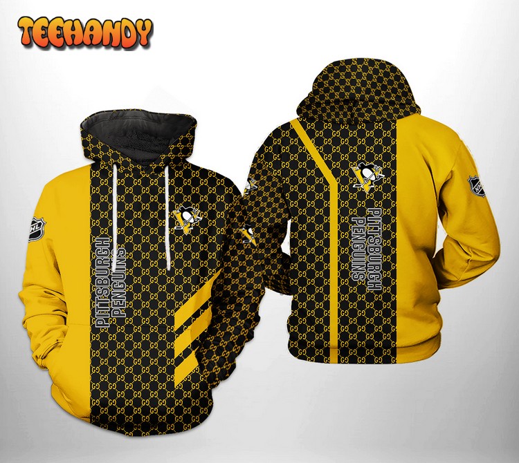 Pittsburgh Penguins NHL 3D Printed Hoodie Zipper Hoodie