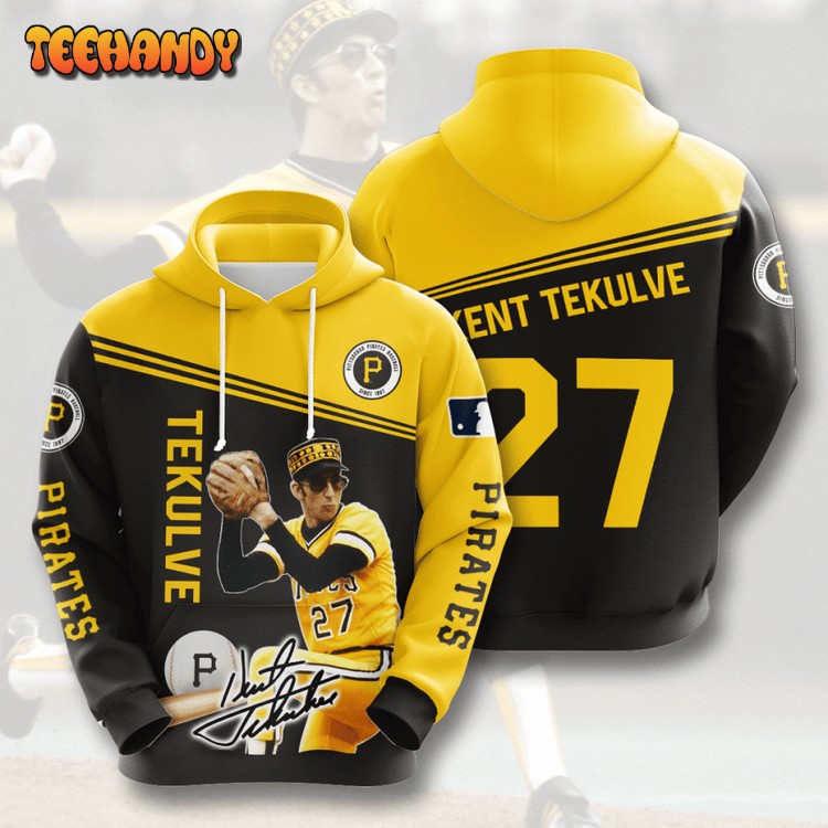 PITTSBURGH PIRATES Kent Tekulve 3D Hoodie