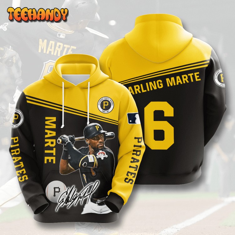 PITTSBURGH PIRATES Starling Marte 3D Hoodie