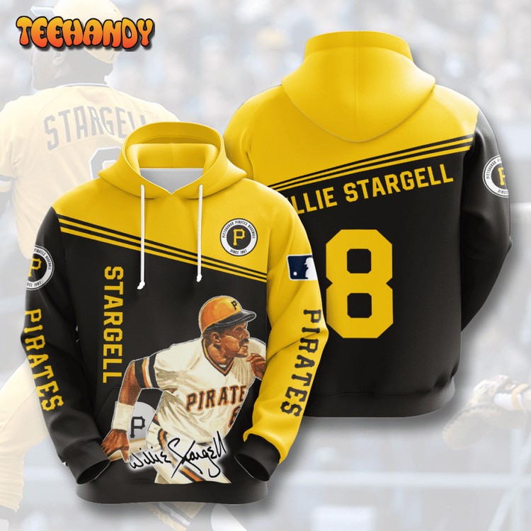 PITTSBURGH PIRATES Willie Stargell 3D Hoodie