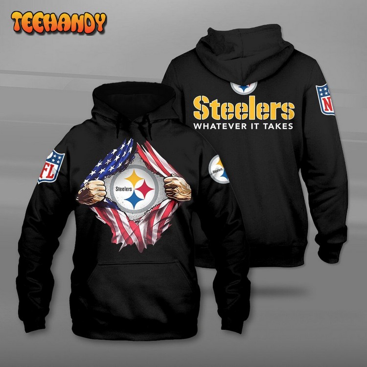 Pittsburgh Steelers 3D Hoodie