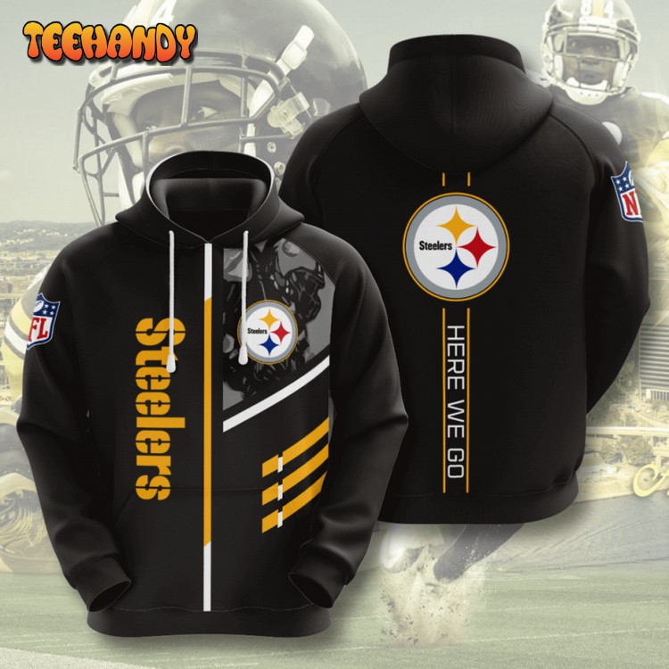 Pittsburgh Steelers American Football 3D Printed Hoodie