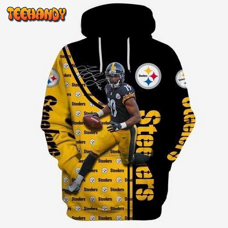 Pittsburgh Steelers Ncaa Football Many Logo 3D Hoodie