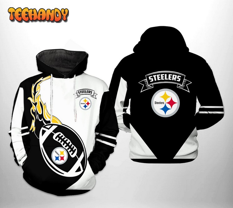 Pittsburgh Steelers NFL Classic 3D Printed Hoodie Zipper Hoodie