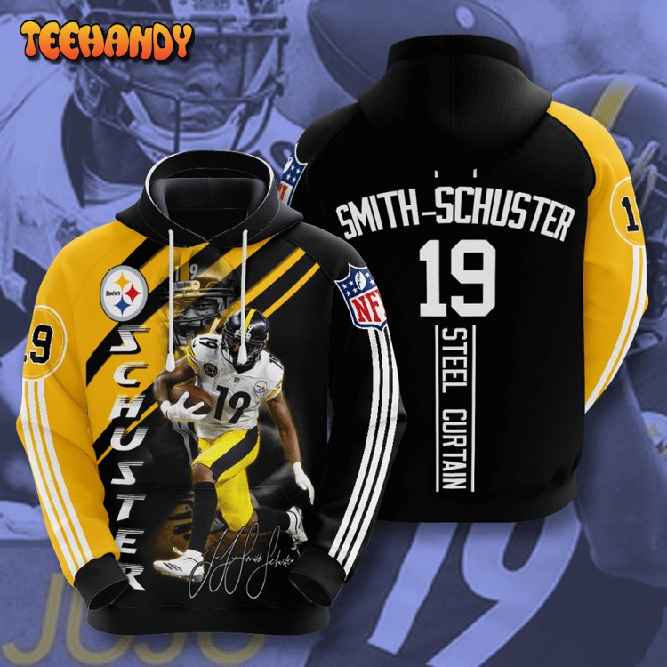 Pittsburgh Steelers Smith Schuster 3D Hoodie