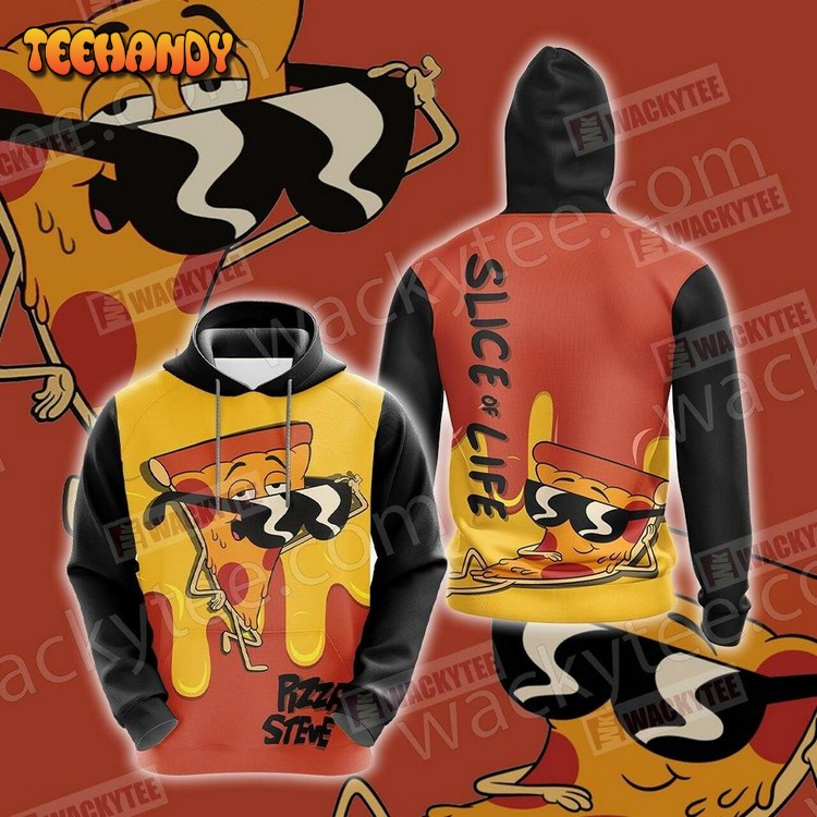 Pizza Slice Of Life Unisex 3D Hoodie All Over Print Hoodie