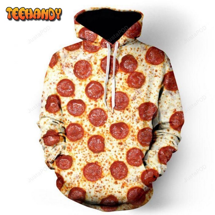 Pizza Time 3D Hoodie For Men Women All Over 3D Printed Hoodie